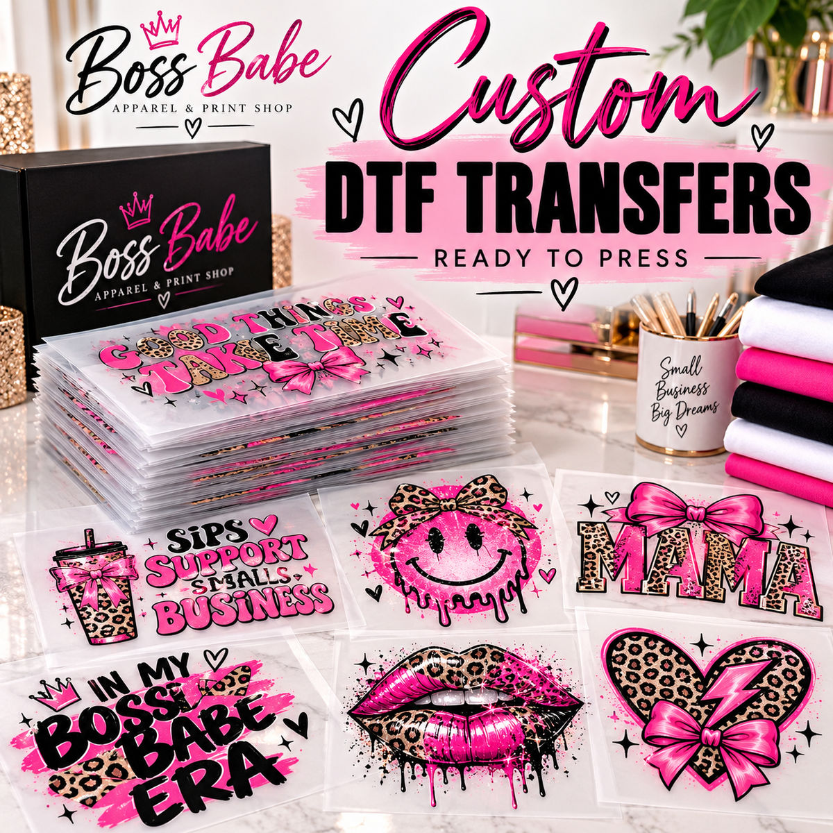 Youth DTF Prints up to 9"